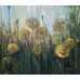 Dandelions, original oil painting on canvas 60 * 80cm, Wildflowers, interior painting Dandelions, original oil painting on canvas 60 * 80cm, Wildflowers, interior painting