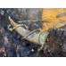 buy oil painting - a girl galloping on a bull along the star trek