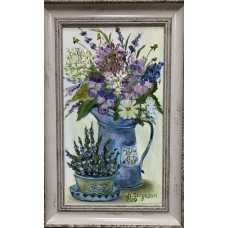 oil painting in the frame "Provence Flowers"