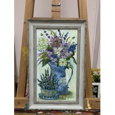 oil painting in the frame "Provence Flowers"