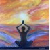 The painting of the Ukrainian artist is dedicated to spiritual yoga practices