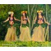 Big Oil Painting on canvas "Dancing Tahitian Women", modern Painting, exotic themes Big Oil Painting on canvas "Dancing Tahitian Women", modern Painting, exotic themes