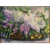 Oil painting on canvas "Lilac Scent"