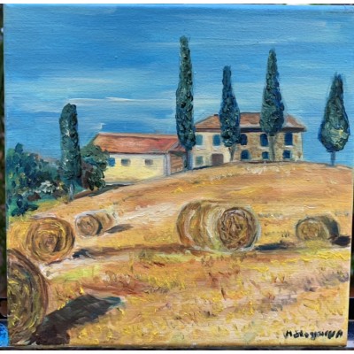Oil paintings for every taste - Tuscan landscape on canvas