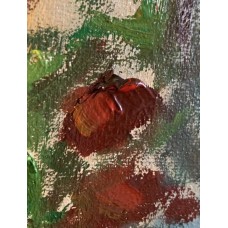 Christmas carols, original oil painting on canvas, size 75*95 cm, artist Marina Stognieva