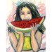 Girl with a Watermelon – The Taste of Happiness and Freedom