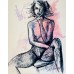 Nude Woman in Fishnet Tights - original oil on canvas painting 75 x 95 cm - Marina Stognieva Nude Woman in Fishnet Tights - original oil on canvas painting 75 x 95 cm - Marina Stognieva
