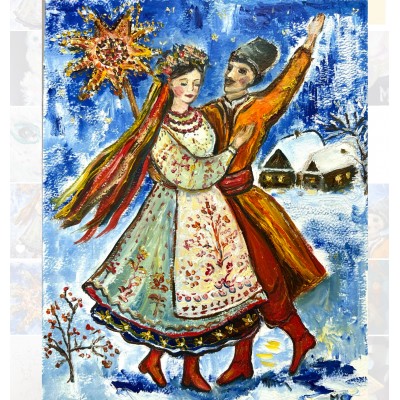 Ukrainian Christmas – Part of Picturesque Guide to Ukraine by Marina Stognieva