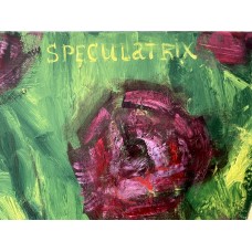 The Observer - an oil painting on canvas, full of metaphorical images and mysterious signs.