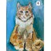 Cats - Original Oil Painting on Paper, Choose Yours! Scroll through the photos, various sketches in A4 size