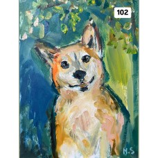Dogs - Original Oil Painting on Paper, Choose Yours! Scroll through the photos, various sketches in A4 size