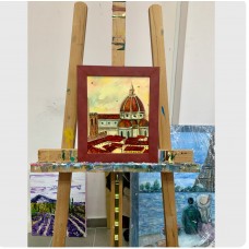 Florence – Original Oil Painting on Canvas, Framed | artist Marina Stognieva