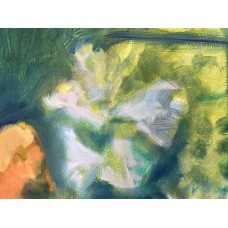 Touch of Autumn Sunlight – Floral Composition, Original Oil Painting on Canvas, 61×76 cm | artist Marina Stognieva