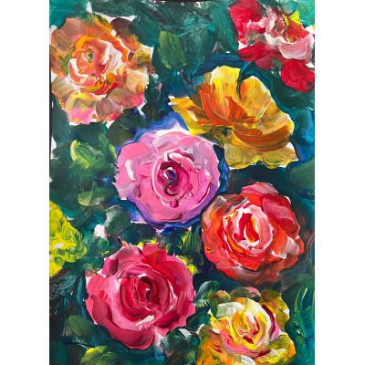 Magic Garden – a painting that will fill your space with beauty.