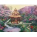 Cherry Blossom - Scenic Oil Painting for Sale