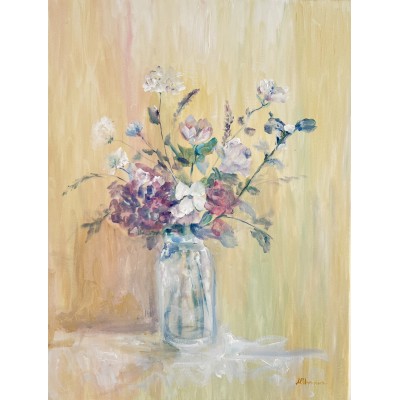 Flowers in pastel colors - original painting available, Ukrainian artist Marina Stognieva