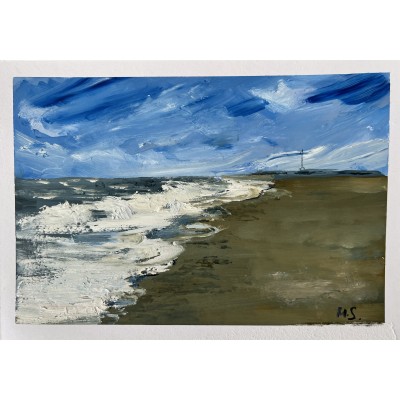 North Sea - Original Oil Seascape Painting
