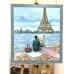 Eiffel Tower, couple in love, Seine river, Paris, love, romance