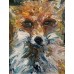 Red fox - painting, the picture is available for order.