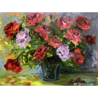 Oil painting "Fragrance "