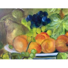 oil painting on canvas "Bowl of abundance"