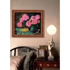 Oil painting "Peonies"