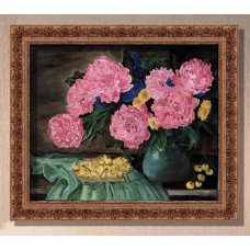 Oil painting "Peonies"