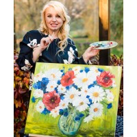 Radomysl Castle is the creative residence of Stognieva Marina . The artist shares his impressions. Video