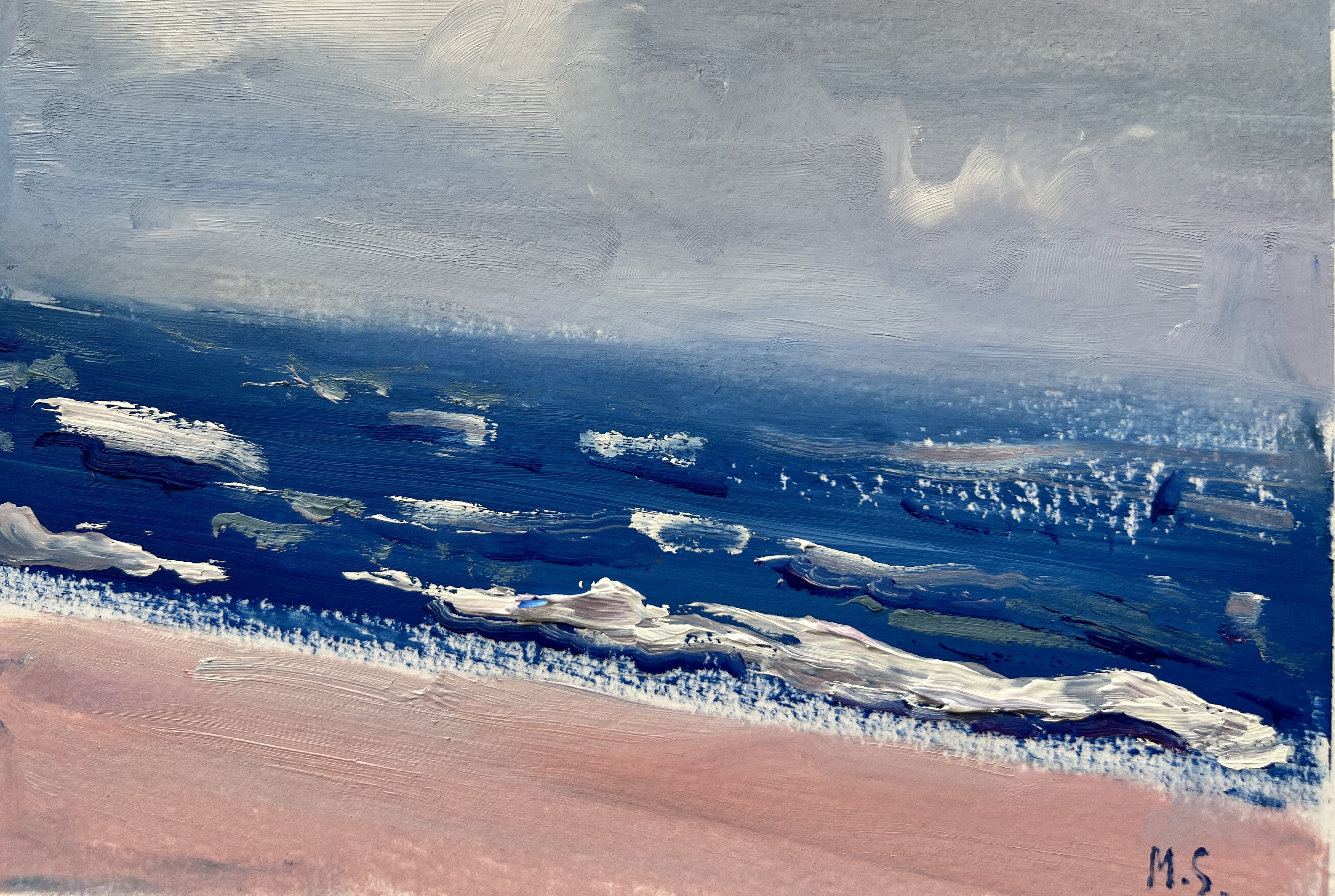 Good Day Sea painting by Marina Stognieva
