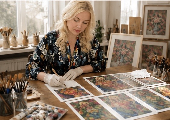 Fine art prints on canvas and specialist art paper